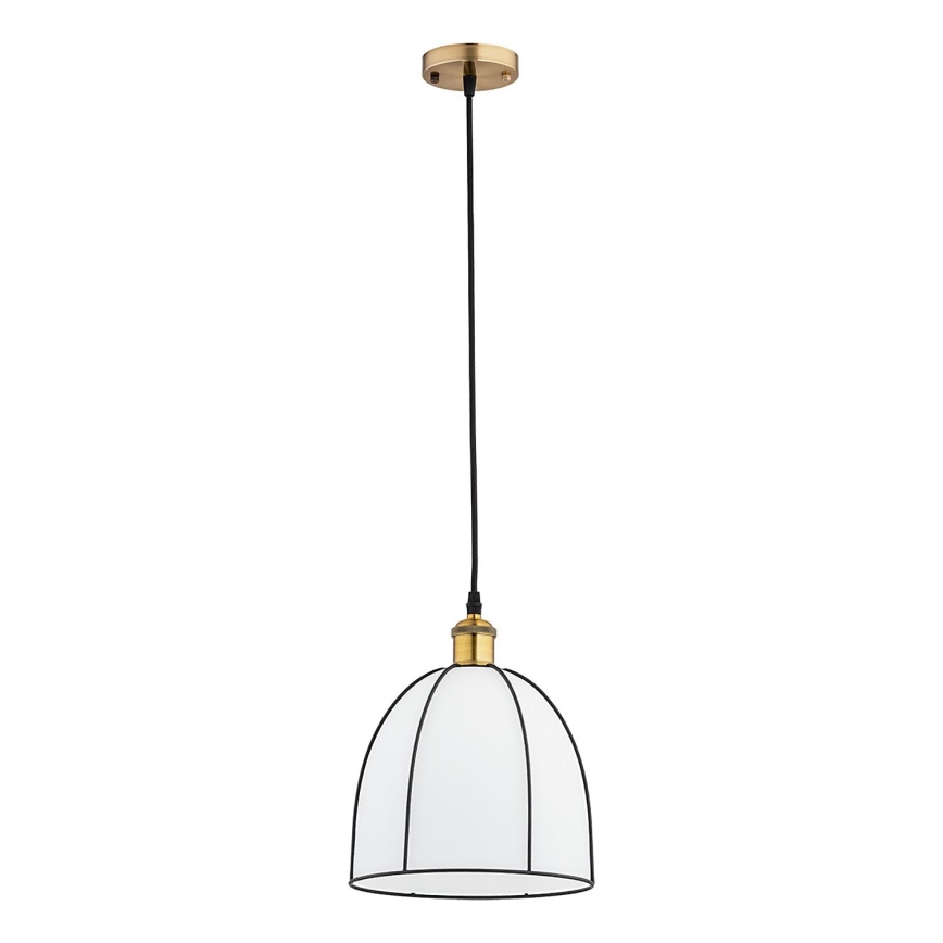 Pakabinamas šviestuvas ant laido DAVE 1xE27/15W/230V auksinė/juoda