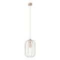 Pakabinamas šviestuvas ant laido DESTELLO 1xE27/15W/230V, skersmuo 21 cm, smėlio spalvos