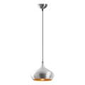 Pakabinamas šviestuvas ant laido DODO 1xE27/40W/230V matinio chromo apdaila
