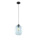 Pakabinamas šviestuvas ant laido ELIO 1xE27/15W/230V mėlynas