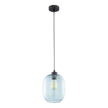 Pakabinamas šviestuvas ant laido ELIO 1xE27/15W/230V mėlynas