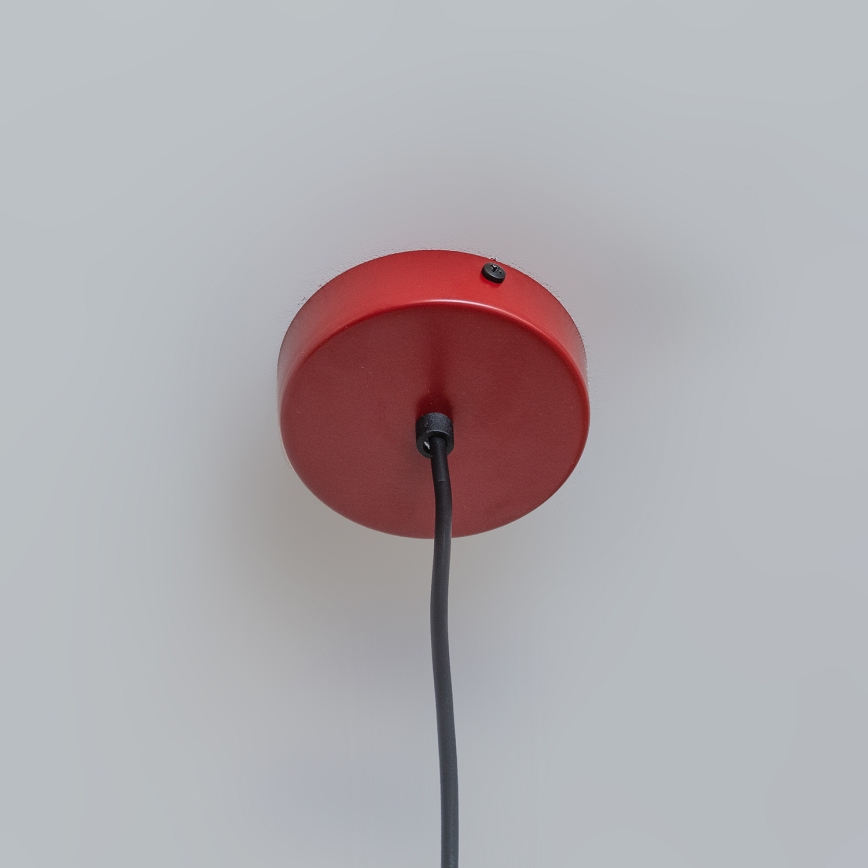 Pakabinamas šviestuvas ant laido ETNA II 1xE27/15W/230V skersmuo 25 cm raudonas