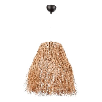 Pakabinamas šviestuvas ant laido FRINGE 1xE27/40W/230V rafija