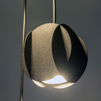 Pakabinamas šviestuvas ant laido GAMBIT 4xGU10/10W/230V juodas