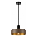 Pakabinamas šviestuvas ant laido HAKI 1xE27/60W/230V ruda/juoda