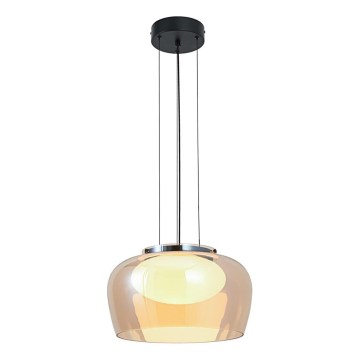 Pakabinamas šviestuvas ant laido INSIEME 1xGX53/10W/230V skersmuo 35 cm dūminė smėlinė