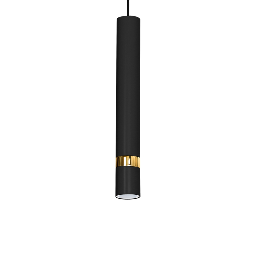 Pakabinamas šviestuvas ant laido JOKER 1xGU10/25W/230V juodas/auksinis