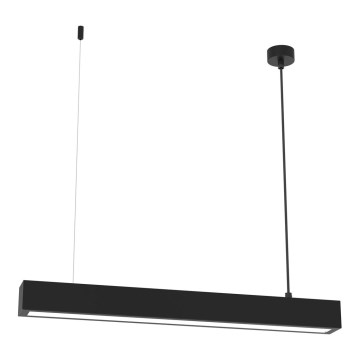Pakabinamas šviestuvas ant laido LUNGO T8 1xG13/9W/230V juodas