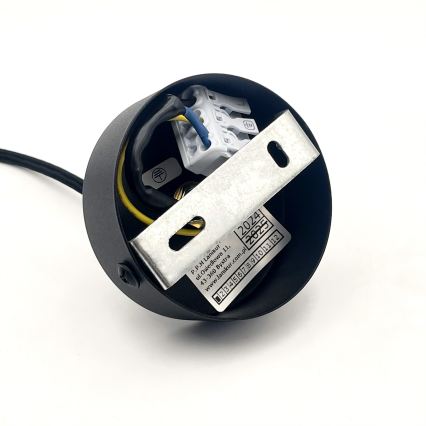 Pakabinamas šviestuvas ant laido MARKUS 1xE27/15W/230V juodas/ąžuolas