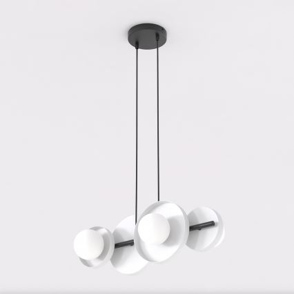 Pakabinamas šviestuvas ant laido MODELIS 4xG9/8W/230V baltas