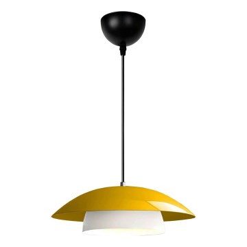 Pakabinamas šviestuvas ant laido MOONLIGH 1xE27/40W/230V geltonas