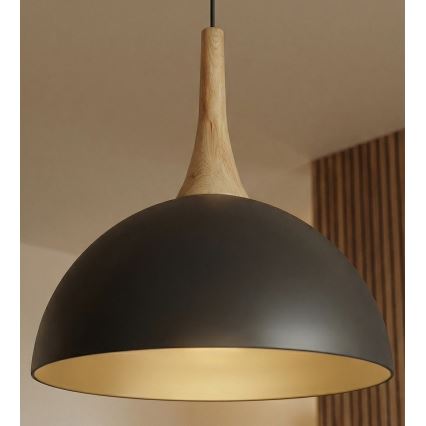 Pakabinamas šviestuvas ant laido NAUTICA 1xGX53/12W/230V juodas