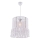 Pakabinamas šviestuvas ant laido NESS MACRAME 1xE27/40W/230V balta
