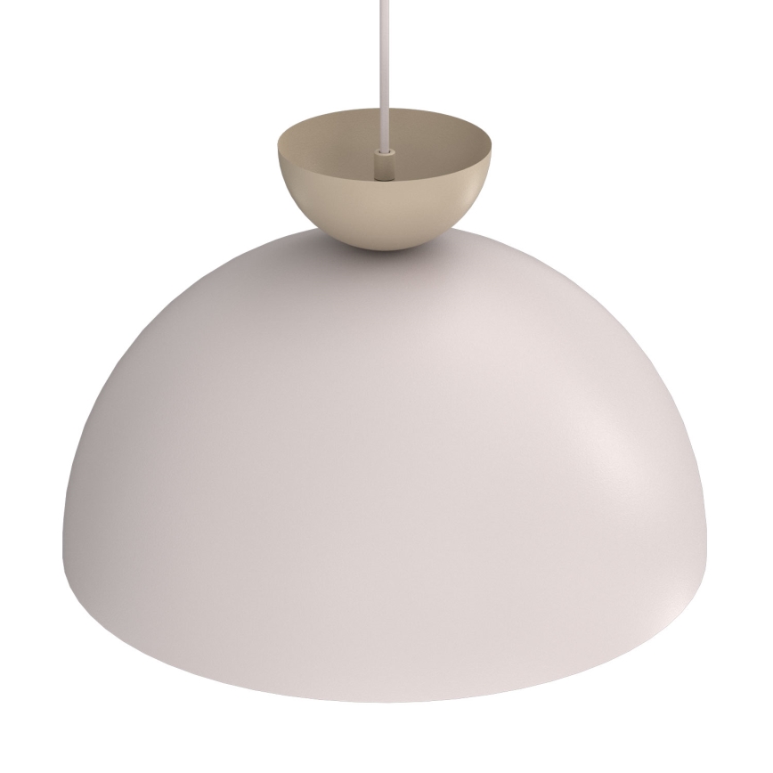 Pakabinamas šviestuvas ant laido NEVIS 1xE27/15W/230V, skersmuo 38 cm, kreminis