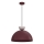 Pakabinamas šviestuvas ant laido NEVIS 1xE27/15W/230V, Ø 38 cm, bordo