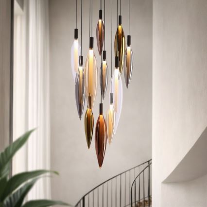 Pakabinamas šviestuvas ant laido NORDIC 11xG9/5W/230V juodas