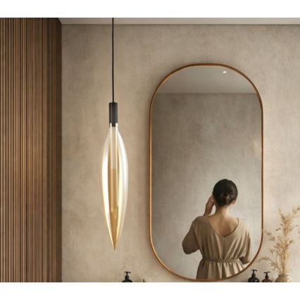Pakabinamas šviestuvas ant laido NORDIC 1xG9/5W/230V juoda/dūminė smėlinė