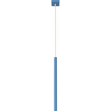 Pakabinamas šviestuvas ant laido PASTELO 1xG9/8W/230V mėlynas