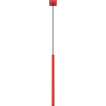 Pakabinamas šviestuvas ant laido PASTELO 1xG9/8W/230V raudonas