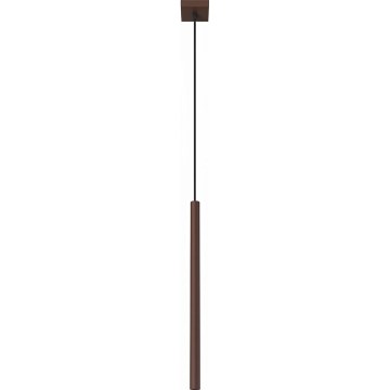 Pakabinamas šviestuvas ant laido PASTELO, 1xG9/8W/230V, rudos spalvos