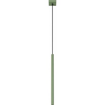 Pakabinamas šviestuvas ant laido PASTELO, 1xG9/8W/230V, žalias