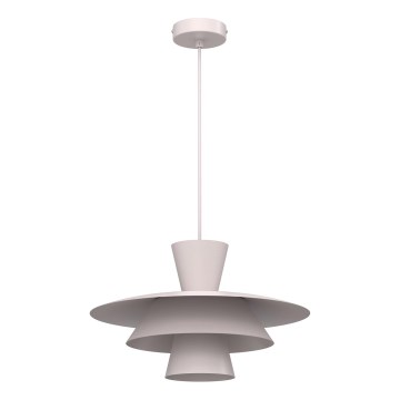 Pakabinamas šviestuvas ant laido PLATO 1xE27/15W/230V kreminis