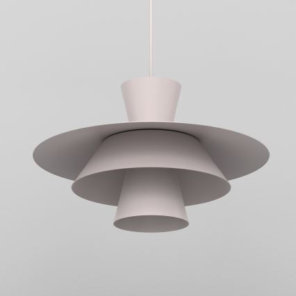 Pakabinamas šviestuvas ant laido PLATO 1xE27/15W/230V kreminis
