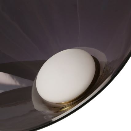 Pakabinamas šviestuvas ant laido PRESTO 1xGX53/10W/230V, skersmuo 34 cm, spalva: auksinė/dūminė pilka