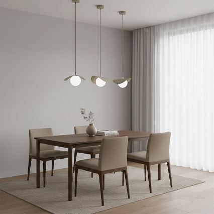 Pakabinamas šviestuvas ant laido RITUAL 1xG9/8W/230V smėlio spalvos