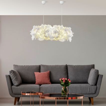 Pakabinamas šviestuvas ant laido SERENE 2xE27/40W/230V baltas