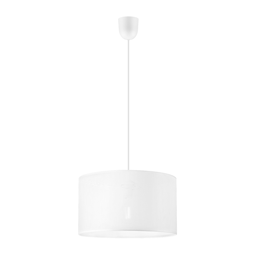 Pakabinamas šviestuvas ant laido SIRJA PLISADO 1xE27/15W/230V skersmuo 35 cm baltas
