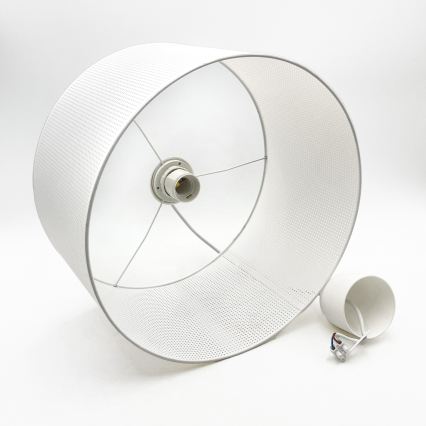 Pakabinamas šviestuvas ant laido SIRJA PLISADO 1xE27/15W/230V skersmuo 35 cm baltas