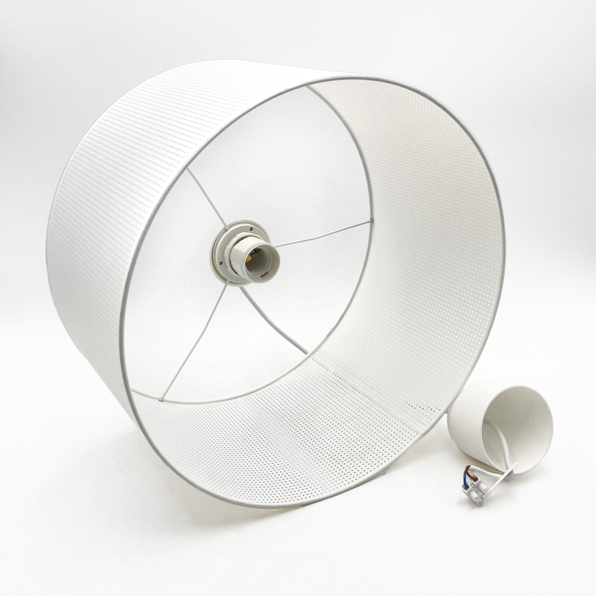 Pakabinamas šviestuvas ant laido SIRJA PLISADO 1xE27/15W/230V skersmuo 35 cm baltas