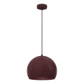 Pakabinamas šviestuvas ant laido SOOL 1xE27/15W/230V skersmuo 27 cm bordo