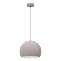 Pakabinamas šviestuvas ant laido SOOL 1xE27/15W/230V, skersmuo 27 cm, kreminės spalvos