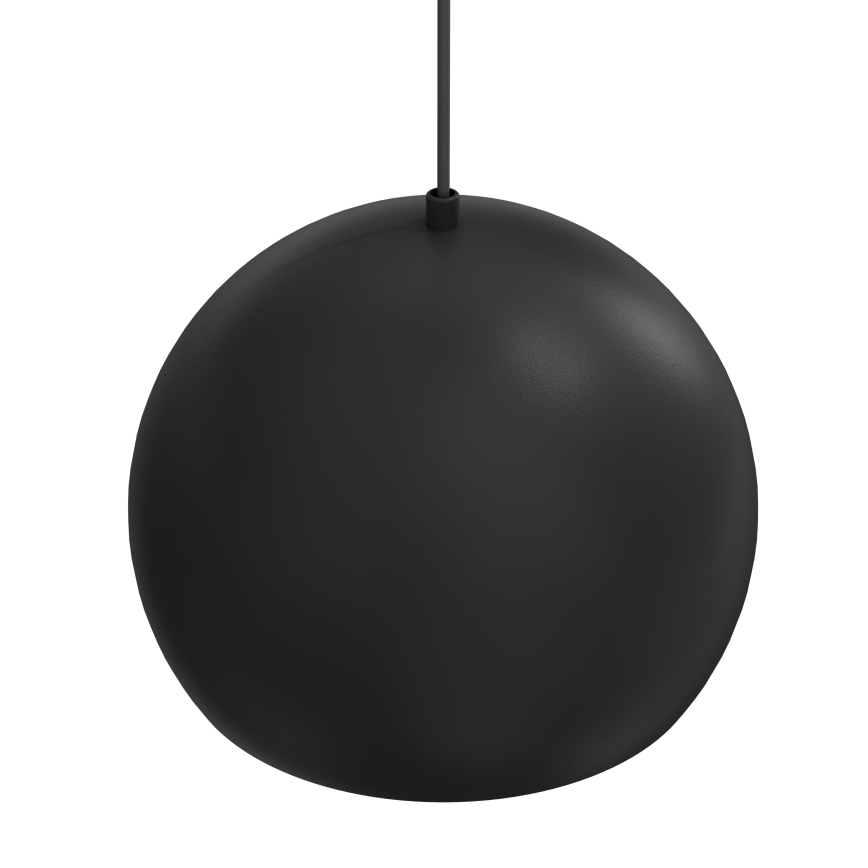 Pakabinamas šviestuvas ant laido SOOL 1xE27/15W/230V, Ø 27 cm, juodas