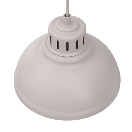 Pakabinamas šviestuvas ant laido SVEN 2xE27/15W/230V kreminis