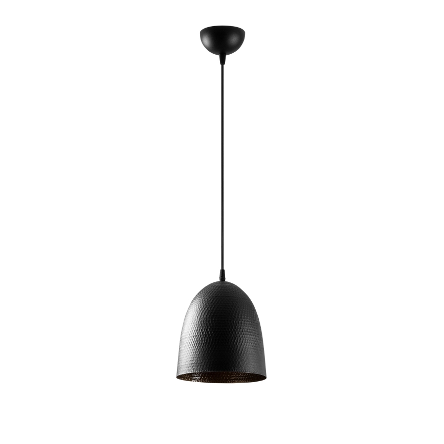 Pakabinamas šviestuvas ant laido TATTOO, 1xE27/40W/230V, skersmuo 20 cm, juodas