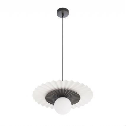 Pakabinamas šviestuvas ant laido UMBRA 1xG9/8W/230V juoda/balta