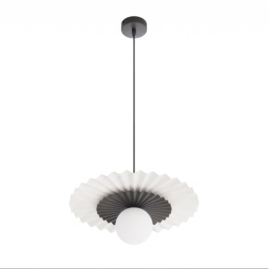 Pakabinamas šviestuvas ant laido UMBRA 1xG9/8W/230V juoda/balta