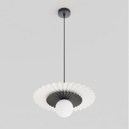 Pakabinamas šviestuvas ant laido UMBRA 1xG9/8W/230V juoda/balta