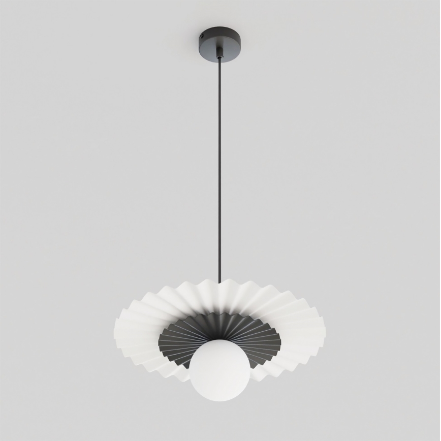 Pakabinamas šviestuvas ant laido UMBRA 1xG9/8W/230V juoda/balta