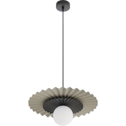 Pakabinamas šviestuvas ant laido UMBRA 1xG9/8W/230V juoda/smėlio spalvos