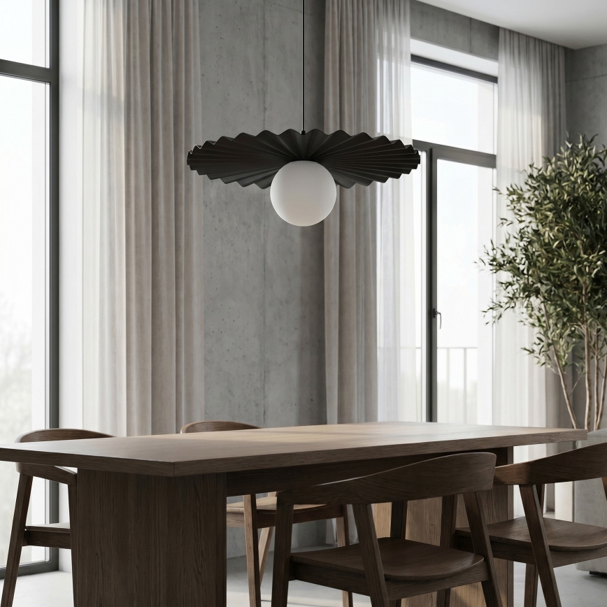 Pakabinamas šviestuvas ant laido UMBRA 1xG9/8W/230V juodas