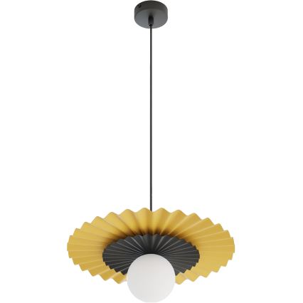 Pakabinamas šviestuvas ant laido UMBRA 1xG9/8W/230V juodas/oranžinis
