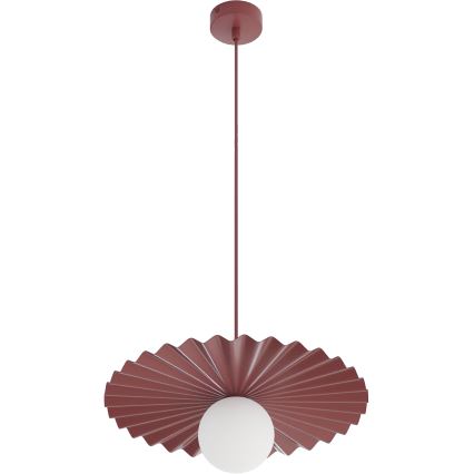 Pakabinamas šviestuvas ant laido UMBRA 1xG9/8W/230V raudonas