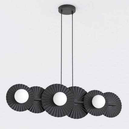 Pakabinamas šviestuvas ant laido UMBRA 6xG9/8W/230V juodas