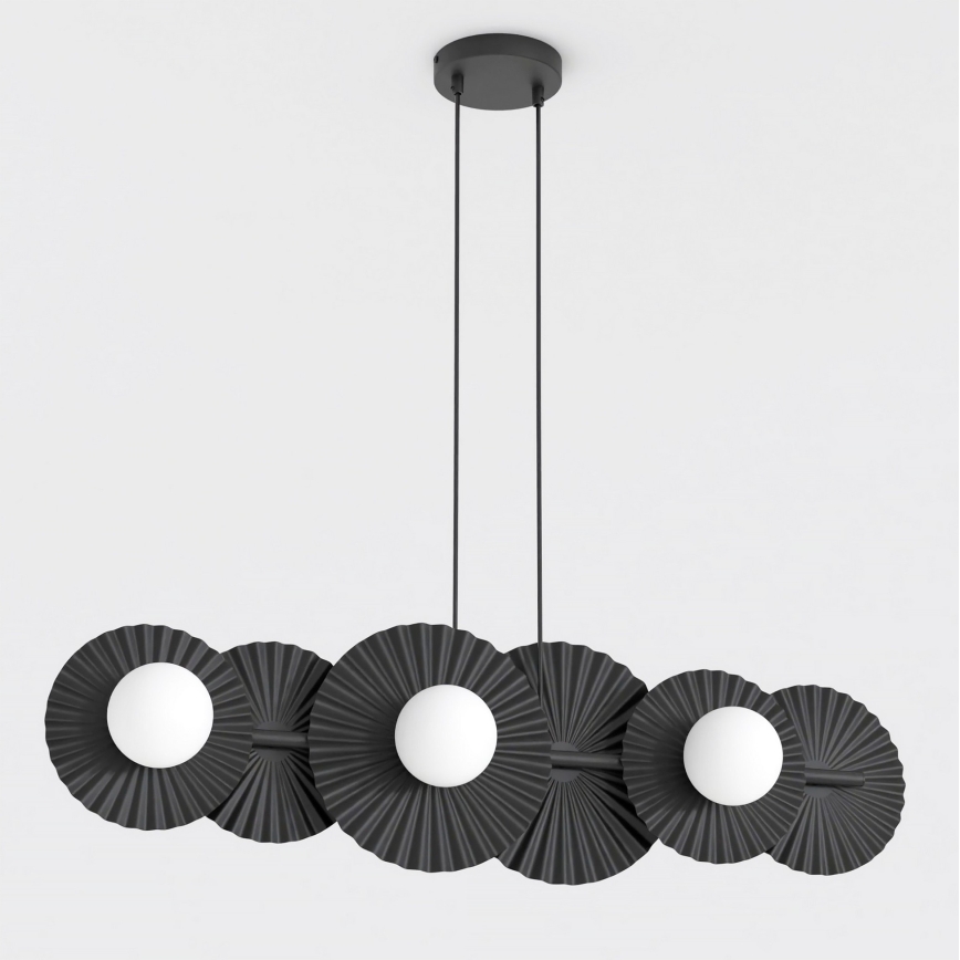 Pakabinamas šviestuvas ant laido UMBRA 6xG9/8W/230V juodas