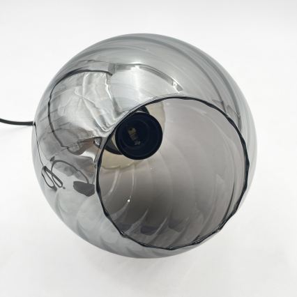 Pakabinamas šviestuvas ant laido VELLO 1xE27/15W/230V juoda/dūminė rožinė/smėlinė/juoda