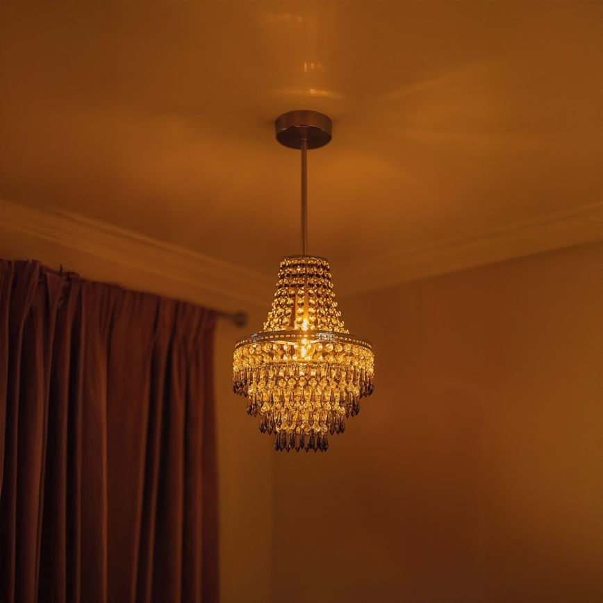 Pakabinamas šviestuvas ant strypo GEMMA 1xE27/60W/230V